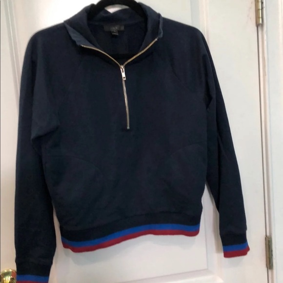 J. Crew half zip sweatshirt - Picture 3 of 3